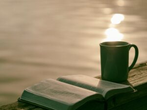 Coffee and a book - Reflection